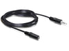 EAN 4043619840021 - DeLOCK 84002 cable de audio 3 m 3,5mm Negro imagen 1