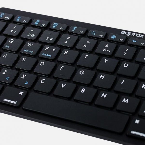 EAN 8435099531203 - Approx APPMX300BTB teclado Oficina Bluetooth QWERTY Español Negro imagen 4