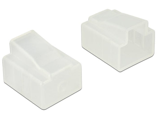 EAN 4043619640164 - DeLOCK 64016 tapa de seguridad para enchufe RJ-45 Transparente 10 pieza(s) imagen 1