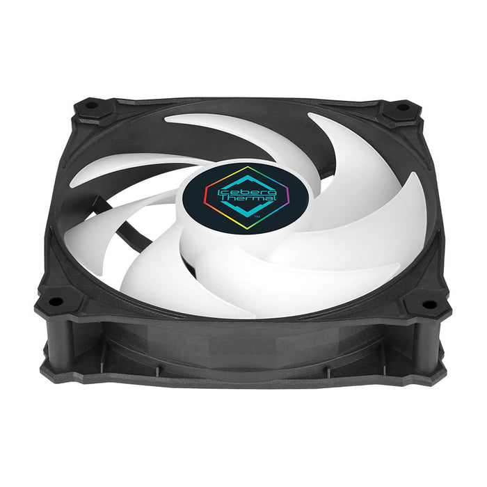 EAN 1230000071932 - Iceberg Thermal IceGALE Lightning ARGB Carcasa del ordenador Ventilador 12 cm Negro 3 pieza(s) imagen 6