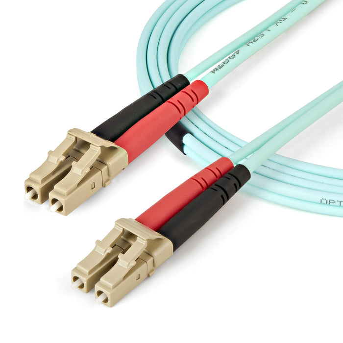 EAN 0065030870832 - StarTech.com 450FBLCLC1 Cable de fibra óptica e InfiniBand Color aguamarina imagen 4