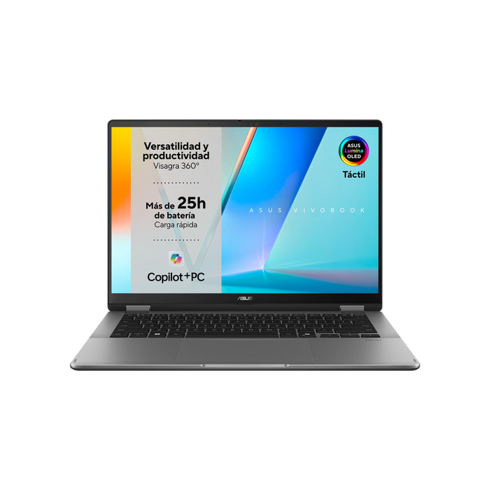 EAN 4711387809587 - ASUS Vivobook 14 Flip TP3407SA-QL064W Híbrido (2-en-1) 35,6 cm (14") Pantalla táctil LPDDR5x-SDRAM Wi-Fi  imagen 2