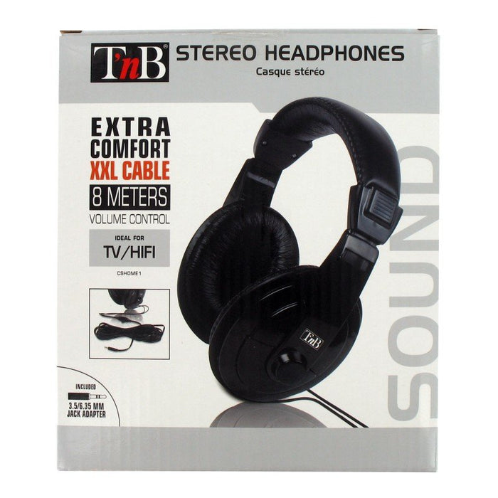 EAN 3303170049761 - T'nB CSHOME1 auricular y casco Auriculares Alámbrico Diadema Negro imagen 3