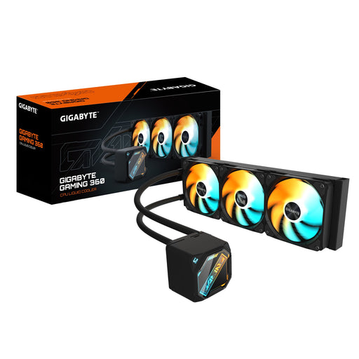 EAN 4719331555337 - GIGABYTE GAMING 360 Procesador Sistema de refrigeración líquida todo en uno 12 cm Negro 1 pieza(s) imagen 1