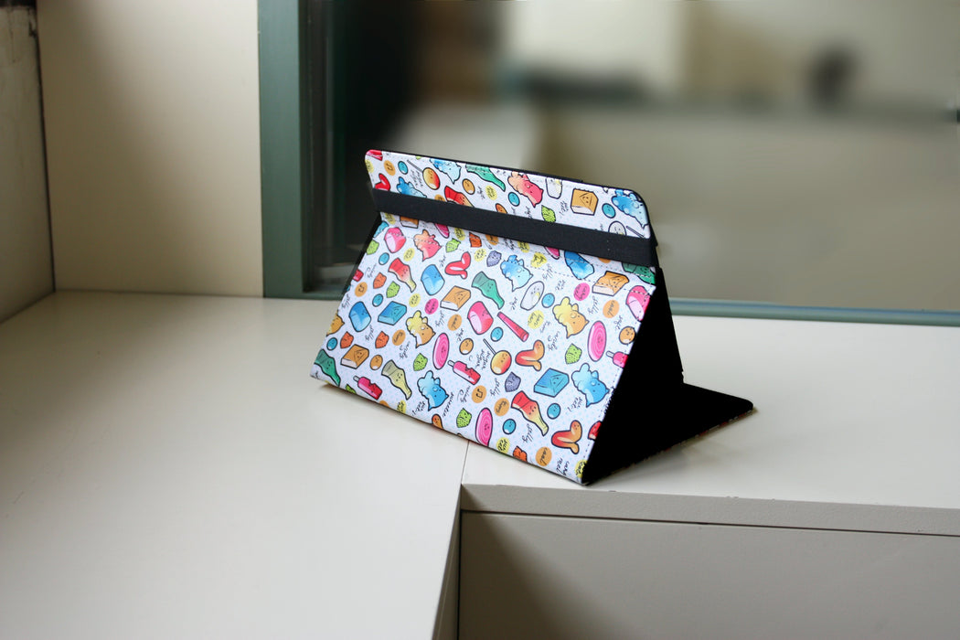 EAN 8420738308582 - SilverHT 112000740199 funda para tablet 27,9 cm (11") Folio Multicolor, Blanco imagen 5