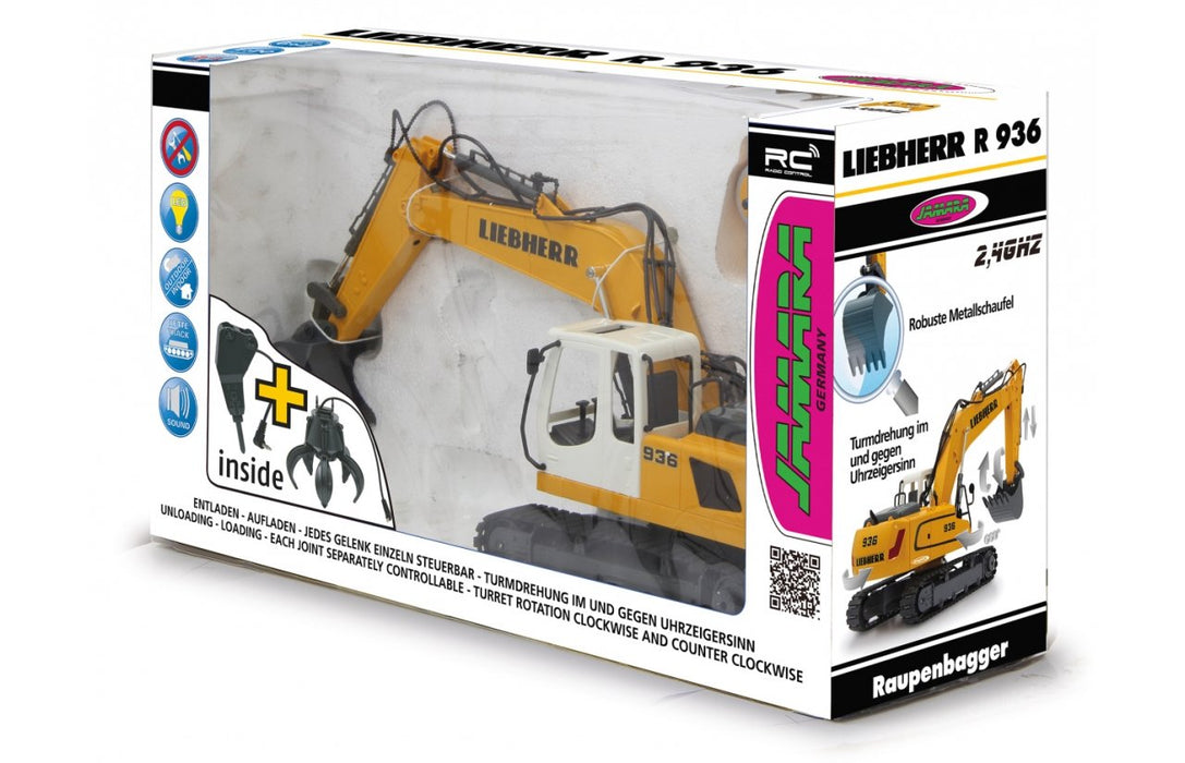 EAN 4042774434366 - Jamara Excavadora Liebherr R936 modelo controlado por radio Motor eléctrico 1:20 imagen 10