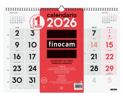 EAN 8422952403272 - Finocam 780010026 calendario imagen 1