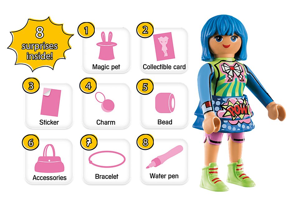EAN 4008789704771 - Playmobil Clare - Comic World imagen 2