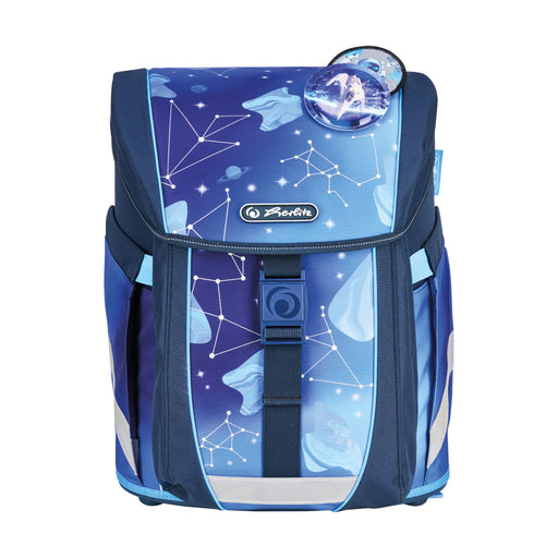 EAN 4008110396354 - Herlitz FiloActive XL Plus Cosmic juego de mochila escolar Niño Poliéster Azul, Azul oscuro imagen 2