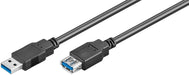EAN 5712505517666 - Microconnect USB3.0AAF05B cable USB USB 3.2 Gen 1 (3.1 Gen 1) 0,5 m USB A Negro imagen 1