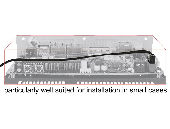 EAN 4043619838387 - DeLOCK 83838 cable de SATA 0,1 m SATA 7-pin Negro imagen 4