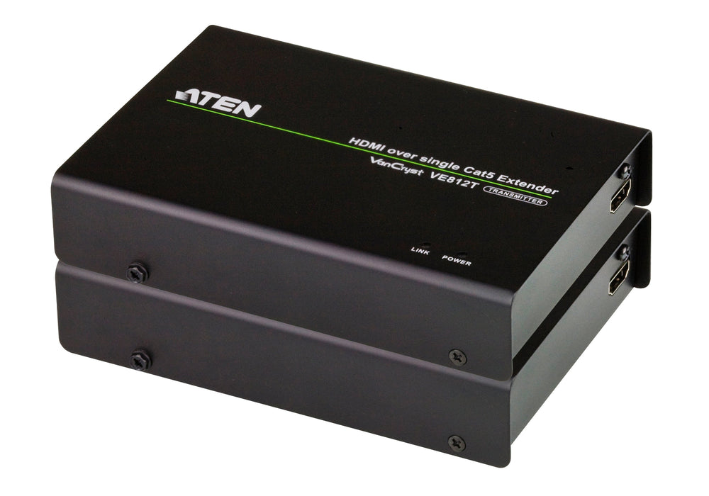 EAN 4719264640049 - ATEN VE812 extensor audio/video Transmisor y receptor de señales AV Negro imagen 1