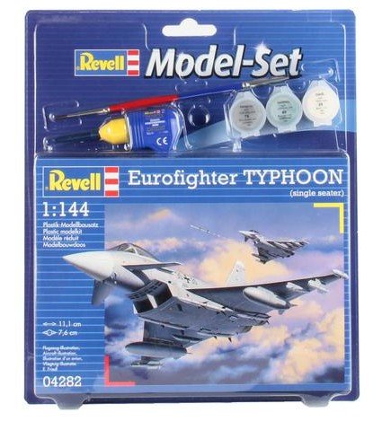 EAN 4009803642826 - Revell Eurofighter Typhoon Maqueta de avión de ala fija Kit de montaje 1:144 imagen 1