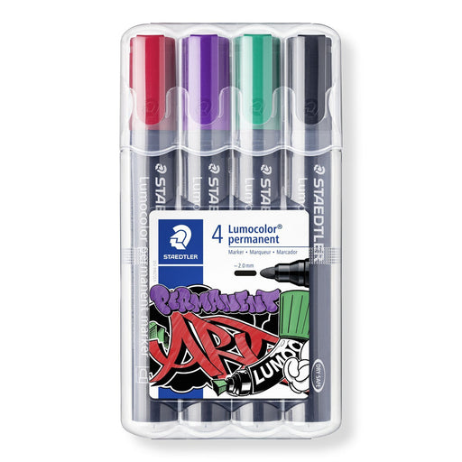 EAN 4007817078303 - Staedtler Lumocolor permanent marker 352 marcador permanente 4 pieza(s) imagen 2