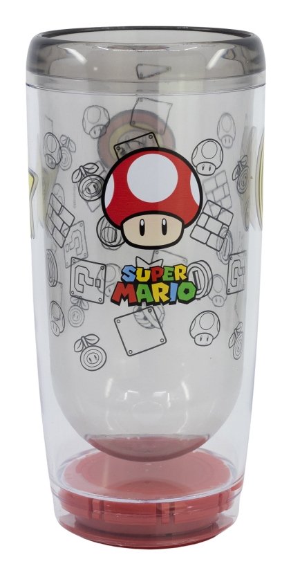 EAN 8412497759460 - Stor 75946 taza de viaje 705 ml Rojo, Transparente Plástico imagen 1