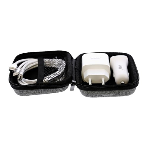 EAN 3303170113851 - T'nB WCHTRAVEL cargador de dispositivo móvil Universal Blanco Corriente alterna, Encendedor de cigarrillo imagen 8