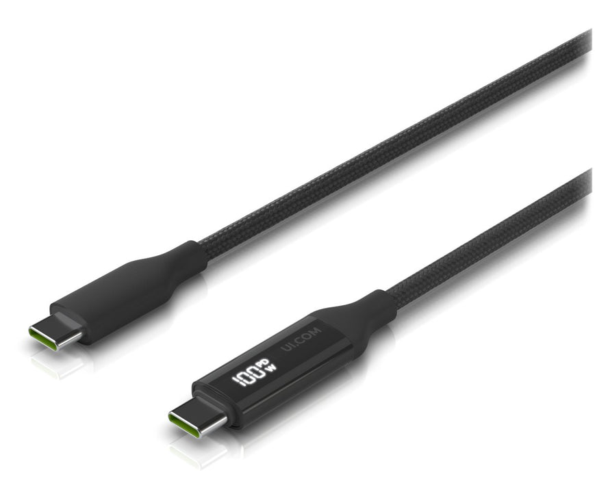 EAN 0810084698891 - Ubiquiti UACC-Cable-USB-100W-1M-BK cable USB USB C Negro, Gris imagen 3