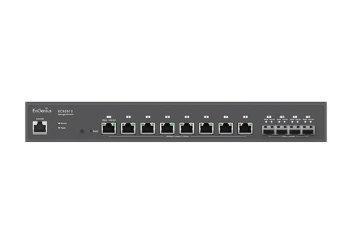 EAN 4713361935183 - EnGenius ECS2512 switch Gestionado L2+ 2.5G Ethernet (100/1000/2500) Negro imagen 2