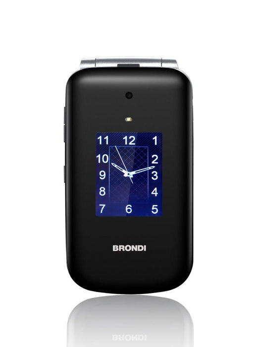 EAN 8015908770902 - Brondi Amico Supervoice 7,11 cm (2.8") Negro Teléfono para personas mayores imagen 3