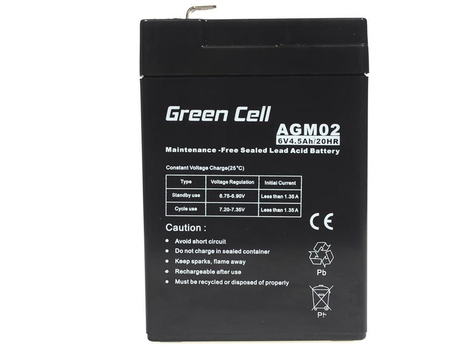 EAN 5902701411480 - Green Cell AGM02 batería para sistema ups Sealed Lead Acid (VRLA) imagen 3