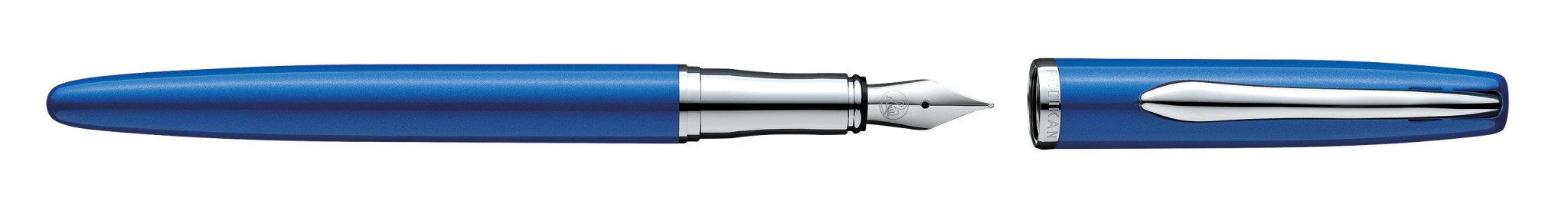 EAN 4012700821843 - Pelikan Jazz Noble Elegance P36 pluma estilográfica Sistema de carga por cartucho Azul, Plata 1 pieza(s) imagen 4