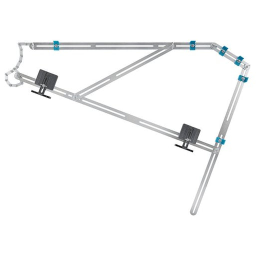 EAN 4006885521001 - wolfcraft GmbH 5210000 galga de radio Stair gauge Negro, Acero inoxidable imagen 1