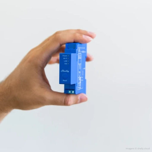 EAN 3800235268001 - Shelly Pro 1 alimentación del relé Azul imagen 2