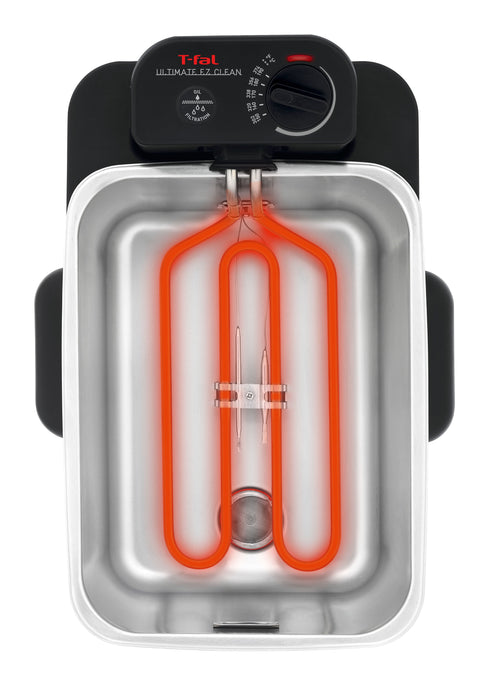 EAN 3045386366545 - Tefal Oleoclean Pro Inox & Design FR8040 Sencillo 3,5 L 2300 W Negro, Acero inoxidable imagen 7