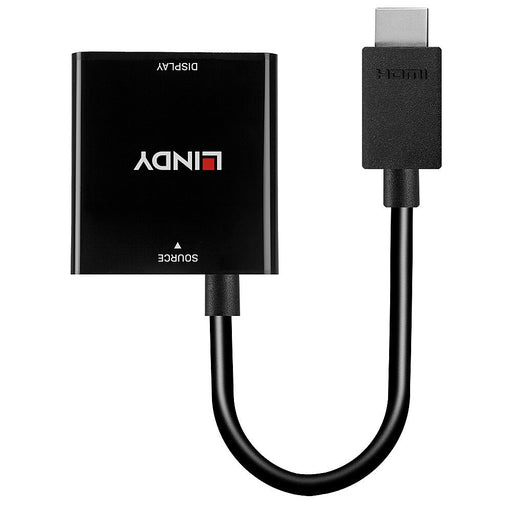 EAN 4002888382915 - Lindy 38291 adaptador de cable de vídeo 0,1 m HDMI tipo A (Estándar) VGA (D-Sub) Negro imagen 2