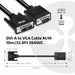 EAN 8719214471514 - CLUB3D DVI-A TO VGA CABLE M/M 3m/ 9.8ft 28 AWG DVI-D Negro imagen 3