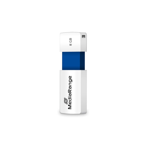 EAN 4260283118175 - MediaRange MR971 unidad flash USB 8 GB USB tipo A 2.0 Azul, Blanco imagen 1