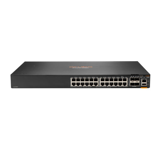 EAN 0190017407975 - HPE Aruba Networking Aruba 6200F 24G 4SFP+ Gestionado L3 Gigabit Ethernet (10/100/1000) 1U Negro imagen 1