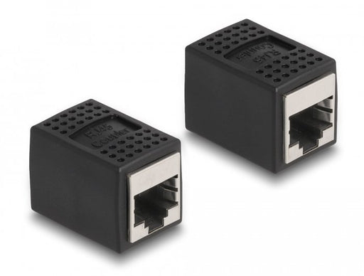 EAN 4043619877966 - DeLOCK 87796 toma de corriente RJ-45 Negro imagen 1