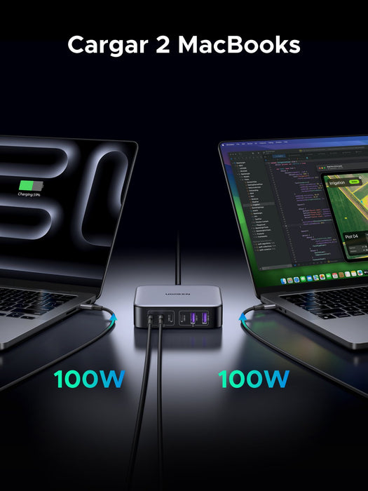 EAN 6957303849147 - Ugreen Nexode Universal Negro, Gris Corriente alterna Carga rápida Interior imagen 15