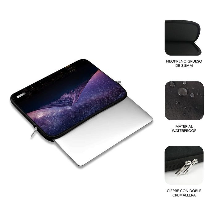 EAN 8436586742812 - SUBBLIM SUBLS-SKIN150 maletines para portátil 39,6 cm (15.6") Multicolor imagen 3