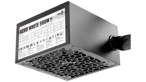 EAN 4710562753905 - Aerocool AERO WHITE 500W unidad de fuente de alimentación 20+4 pin ATX ATX Negro imagen 2