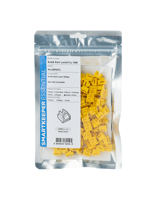 EAN 8809534691195 - Smartkeeper NL03P2YL bloqueador de puerto RJ-45 Amarillo 1 pieza(s) imagen 1
