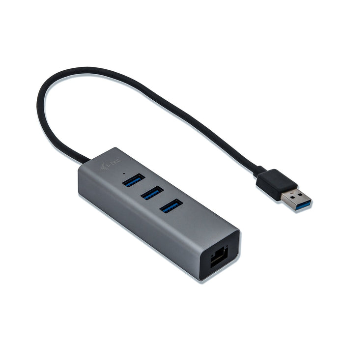 EAN 8595611701856 - i-tec Metal U3METALG3HUB hub de interfaz USB 3.2 Gen 1 (3.1 Gen 1) Type-A 5000 Mbit/s Gris imagen 2