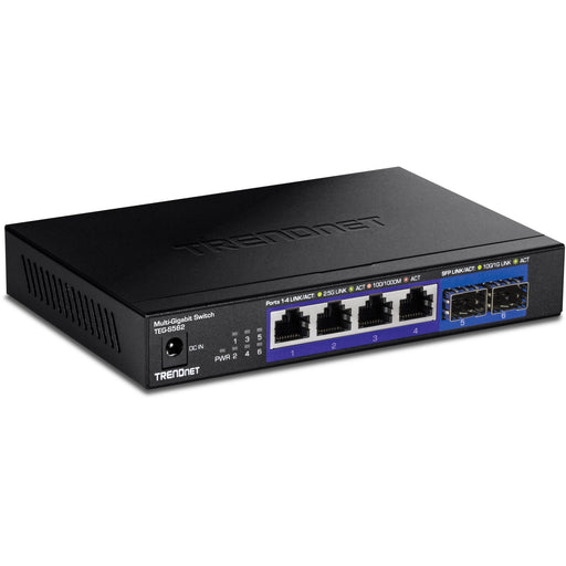 EAN 0710931141061 - Trendnet TEG-S562 switch No administrado 2.5G Ethernet (100/1000/2500) Negro imagen 1