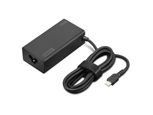 EAN 195892127512 - Lenovo 4X21S91187 adaptador e inversor de corriente Interior 65 W Negro imagen 1