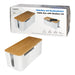 EAN 4052792065008 - LogiLink KAB0075 - Logitech Kabelbox mit Bambus-Deckel imagen 9