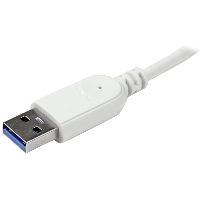 EAN 0065030861687 - StarTech.com ST43004UA hub de interfaz USB 3.2 Gen 1 (3.1 Gen 1) Type-A 5000 Mbit/s Plata, Blanco imagen 4