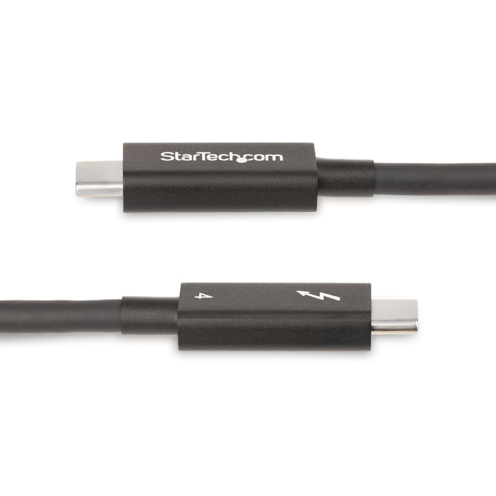EAN 0065030895859 - StarTech.com A40G2MB-TB4-CABLE cable Thunderbolt 2 m 40 Gbit/s Negro imagen 3