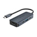 EAN 0817110017046 - HYPER HD4001GL hub de interfaz USB 3.2 Gen 1 (3.1 Gen 1) Type-C 10000 Mbit/s Azul, Gris imagen 1