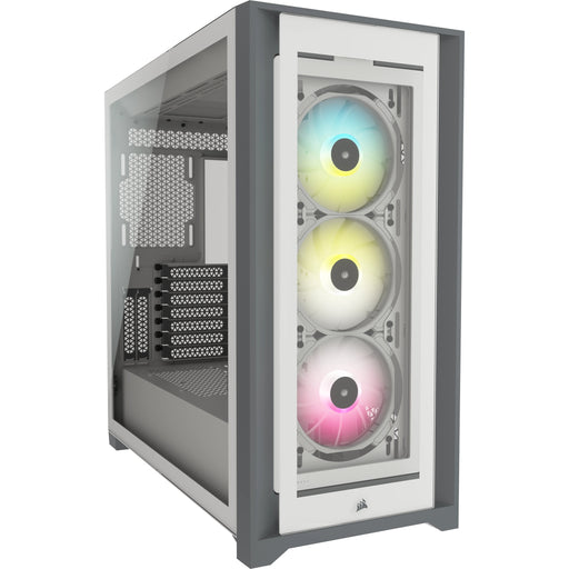 EAN 0840006627531 - Corsair iCUE 5000X RGB Midi Tower Blanco imagen 2