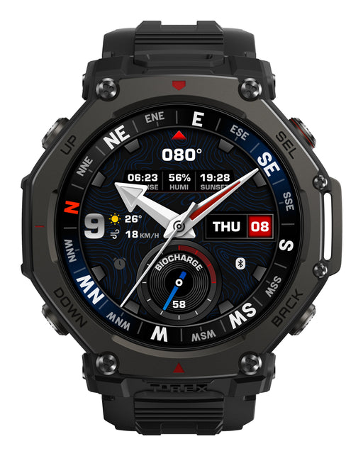 EAN 6972596109280 - Amazfit T-Rex 3 Pro 3,81 cm (1.5") AMOLED 48 mm Digital Pantalla táctil Negro GPS (satélite) imagen 1