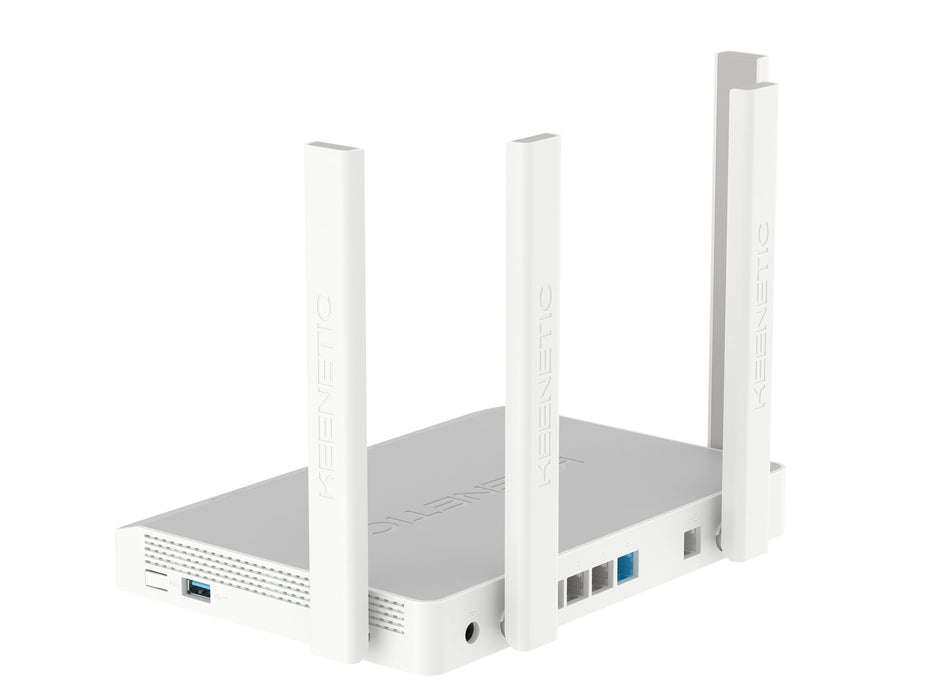 EAN 4897082921356 - Keenetic Hopper DSL KN-3610 router inalámbrico Gigabit Ethernet Doble banda (2,4 GHz / 5 GHz) Gris, Blanc imagen 5