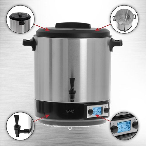 EAN 5903887801843 - Adler AD 4496 calentador de agua 28 L 2600 W imagen 8