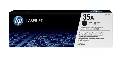 EAN 0882780905207 - HP 35A Black Original LaserJet Toner Cartridge cartucho de tóner 1 pieza(s) imagen 1