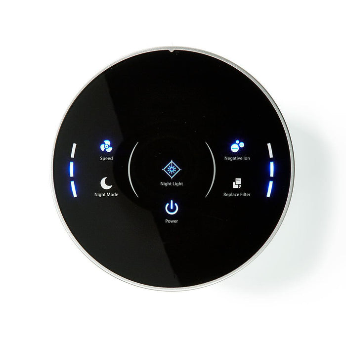 EAN 5412810319565 - Nedis AIPU100CWT purificador de aire 20 m² 50 dB 35 W Negro, Blanco imagen 4